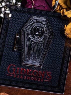 Gideon's Bakehouse Silver Coffin Pin Valentine’s Day 2024 Pin